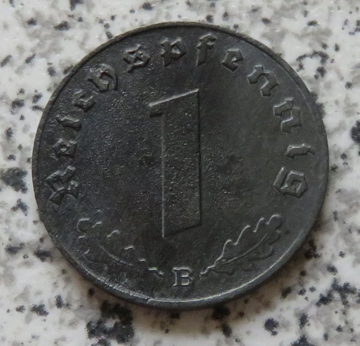  Drittes Reich 1 Pfennig 1940 B   