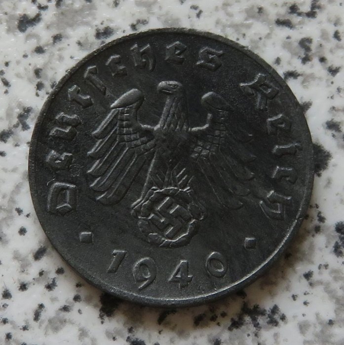  Drittes Reich 1 Pfennig 1940 B   
