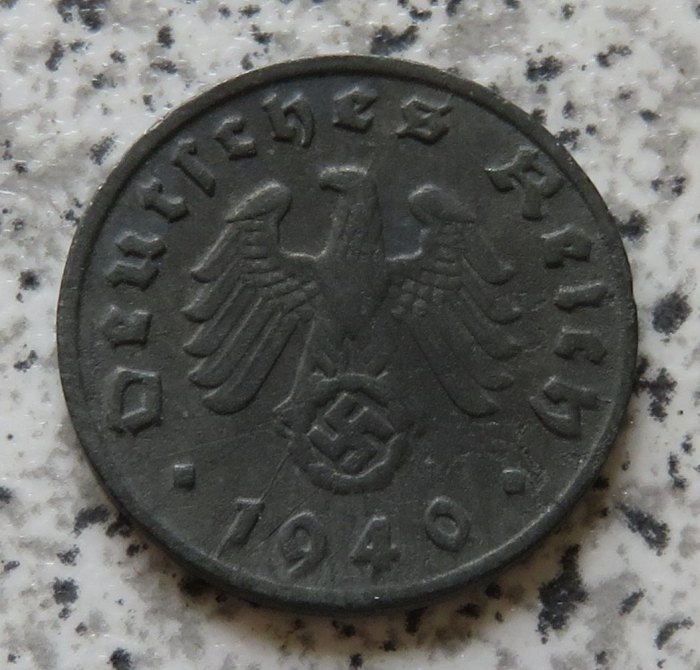  Drittes Reich 1 Pfennig 1940 D   