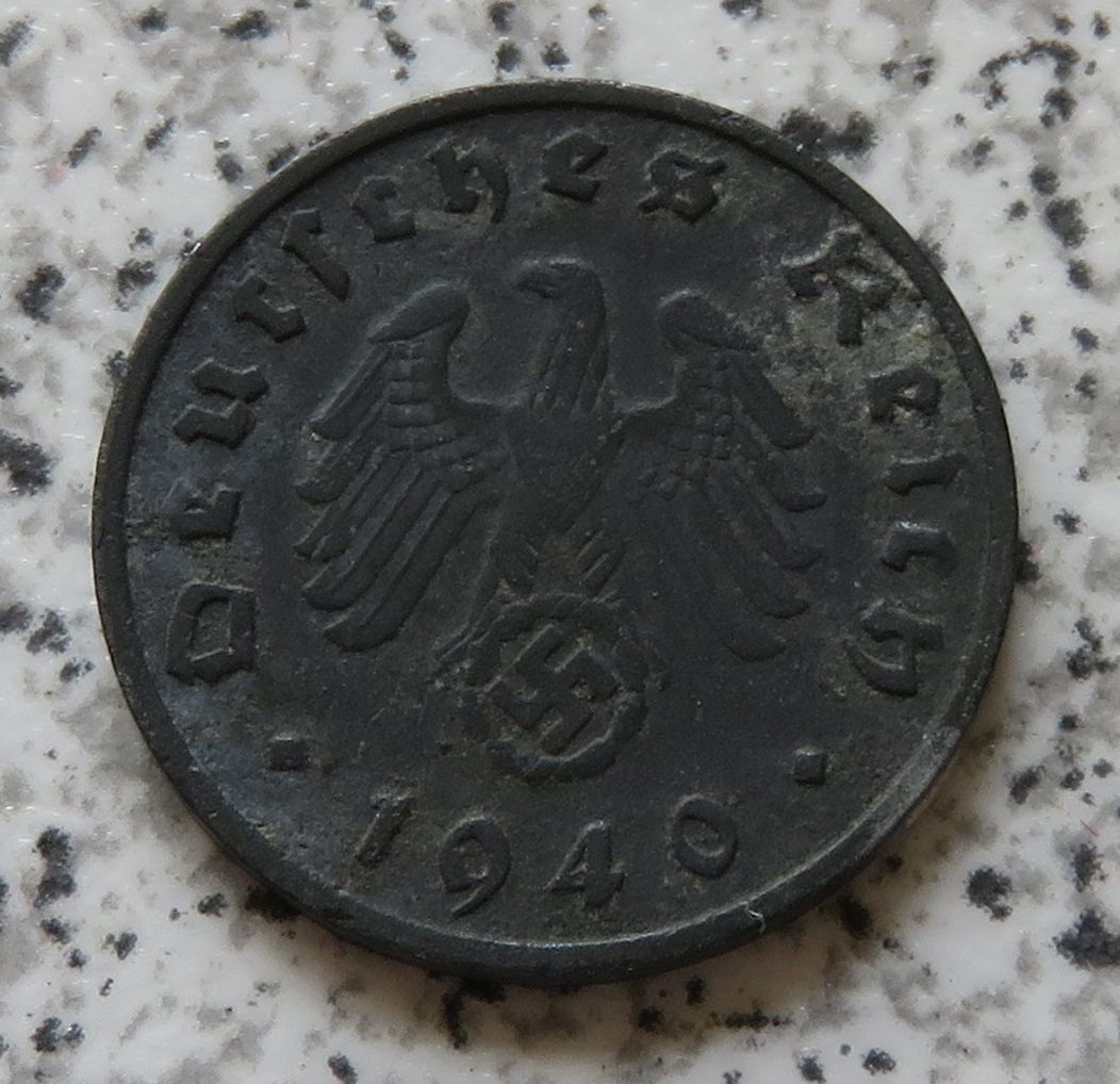  Drittes Reich 1 Pfennig 1940 G   