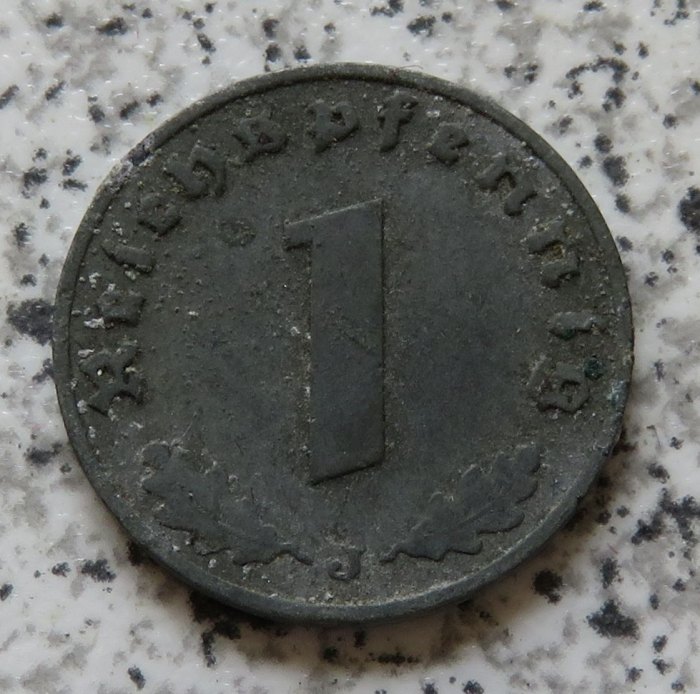  Drittes Reich 1 Pfennig 1940 J   
