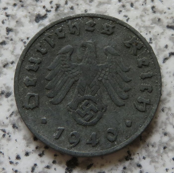  Drittes Reich 1 Pfennig 1940 J   