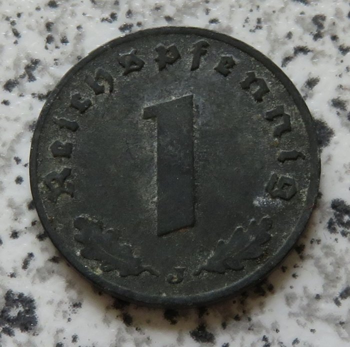  Drittes Reich 1 Pfennig 1941 J   