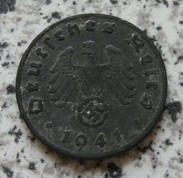  Drittes Reich 1 Pfennig 1941 J   