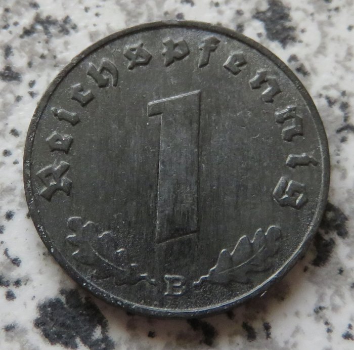  Drittes Reich 1 Pfennig 1942 B   