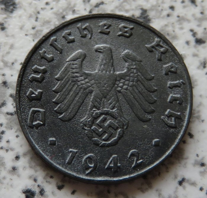  Drittes Reich 1 Pfennig 1942 B   