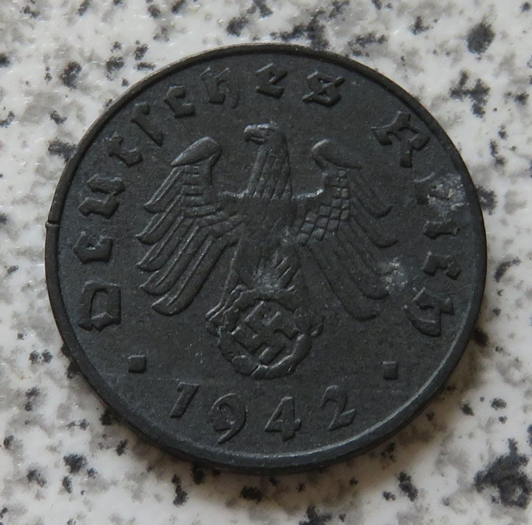  Drittes Reich 1 Pfennig 1942 E   