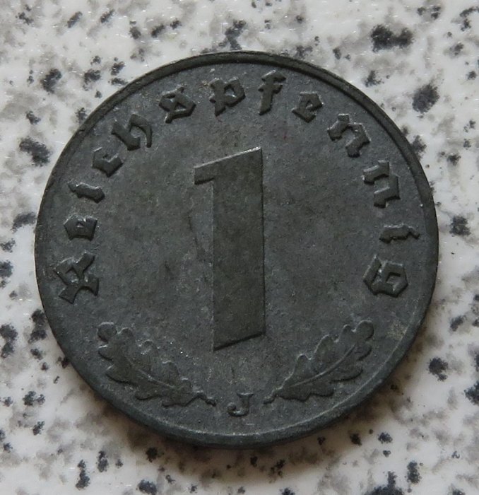  Drittes Reich 1 Pfennig 1942 J   