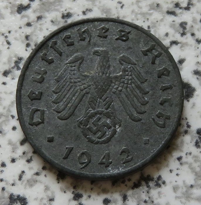  Drittes Reich 1 Pfennig 1942 J   