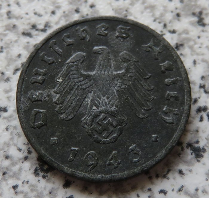  Drittes Reich 1 Pfennig 1943 A   