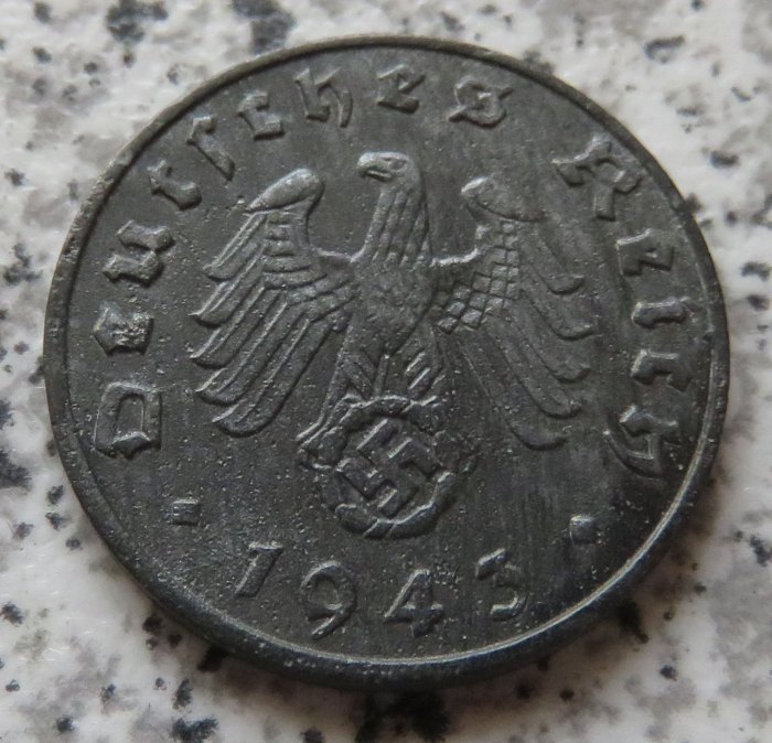  Drittes Reich 1 Pfennig 1943 E   