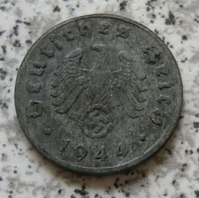  Drittes Reich 1 Pfennig 1944 A   