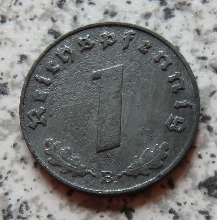  Drittes Reich 1 Pfennig 1944 B   
