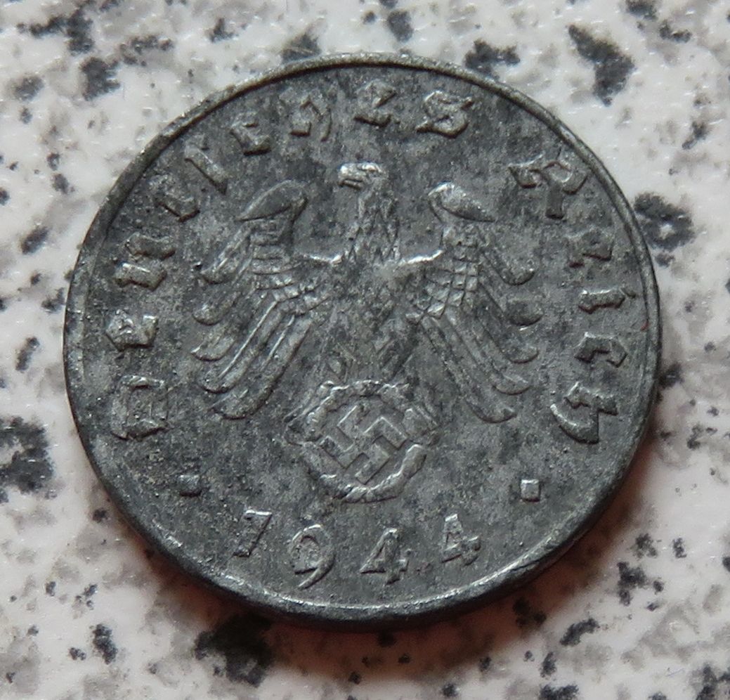  Drittes Reich 1 Pfennig 1944 G   