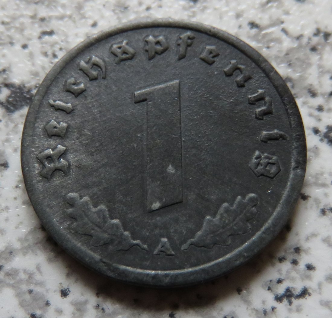  Drittes Reich 1 Pfennig 1945 A   