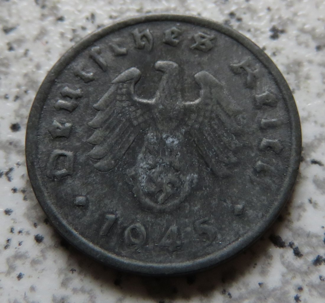  Drittes Reich 1 Pfennig 1945 A   
