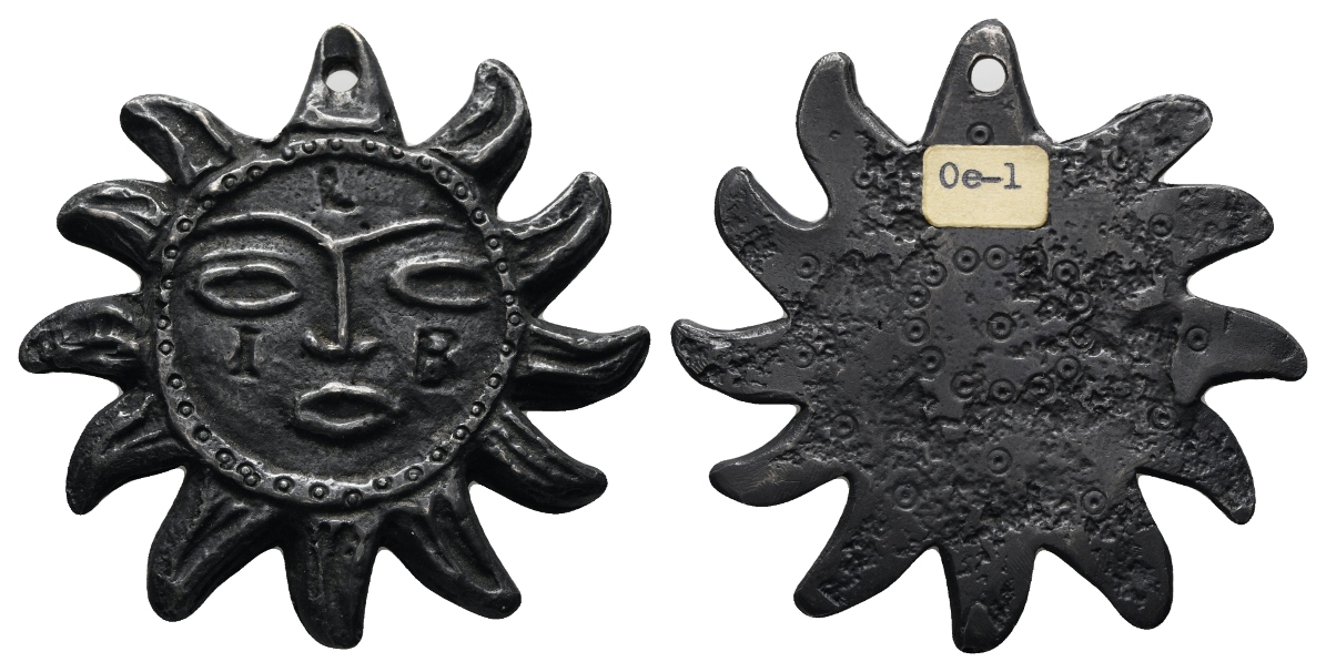  Medaille / Anhänger; Freimaurer; Bronze; gelocht; 62,04 g, Ø 62,60   