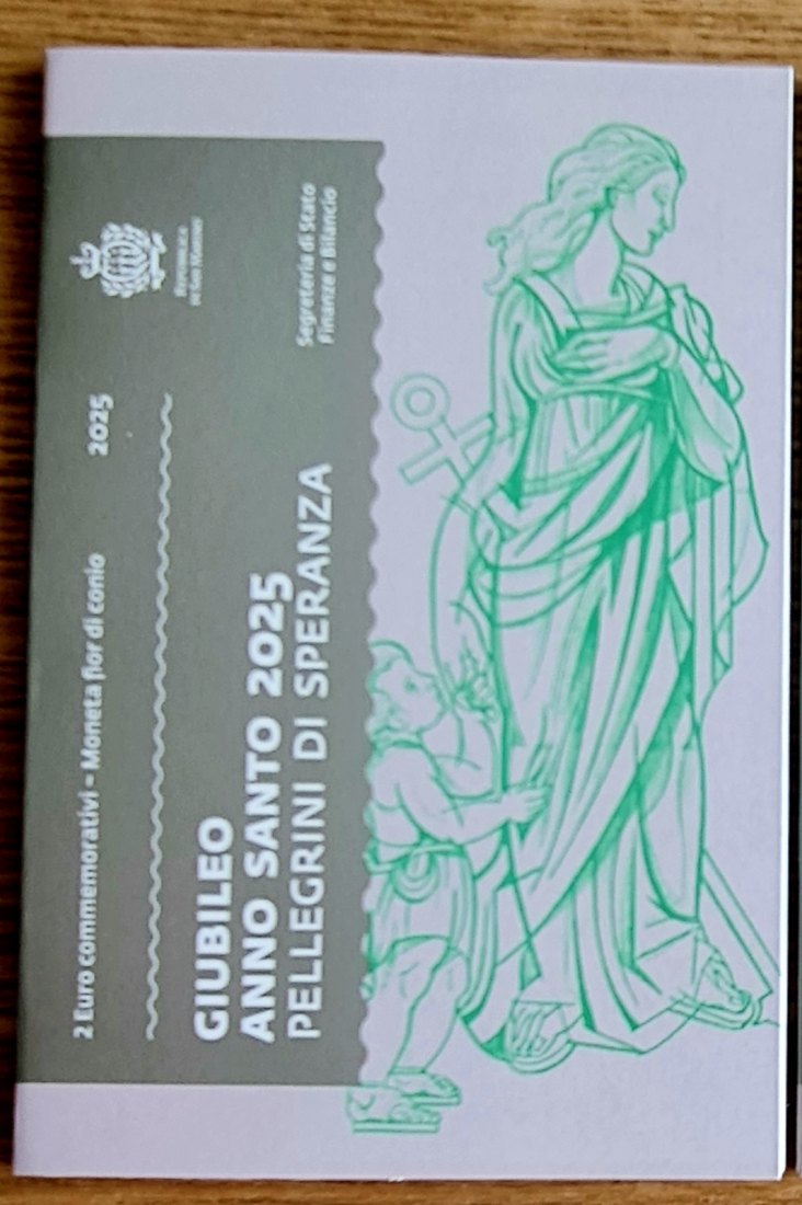 San Marino - 2 Euro 2025 - Pilger der Hoffnung