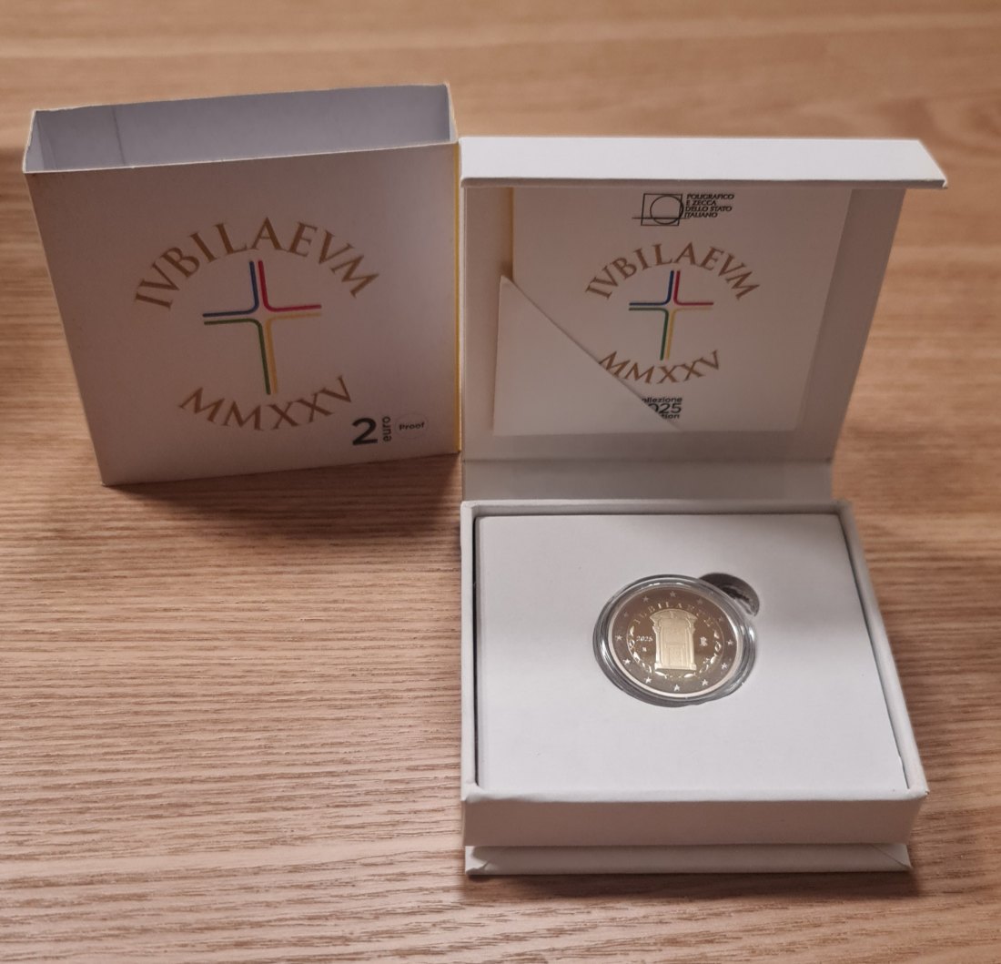 Italien - 2 Euro 2025 - Jubiläum Heiliges Jahr 2025 - PP / PROOF
