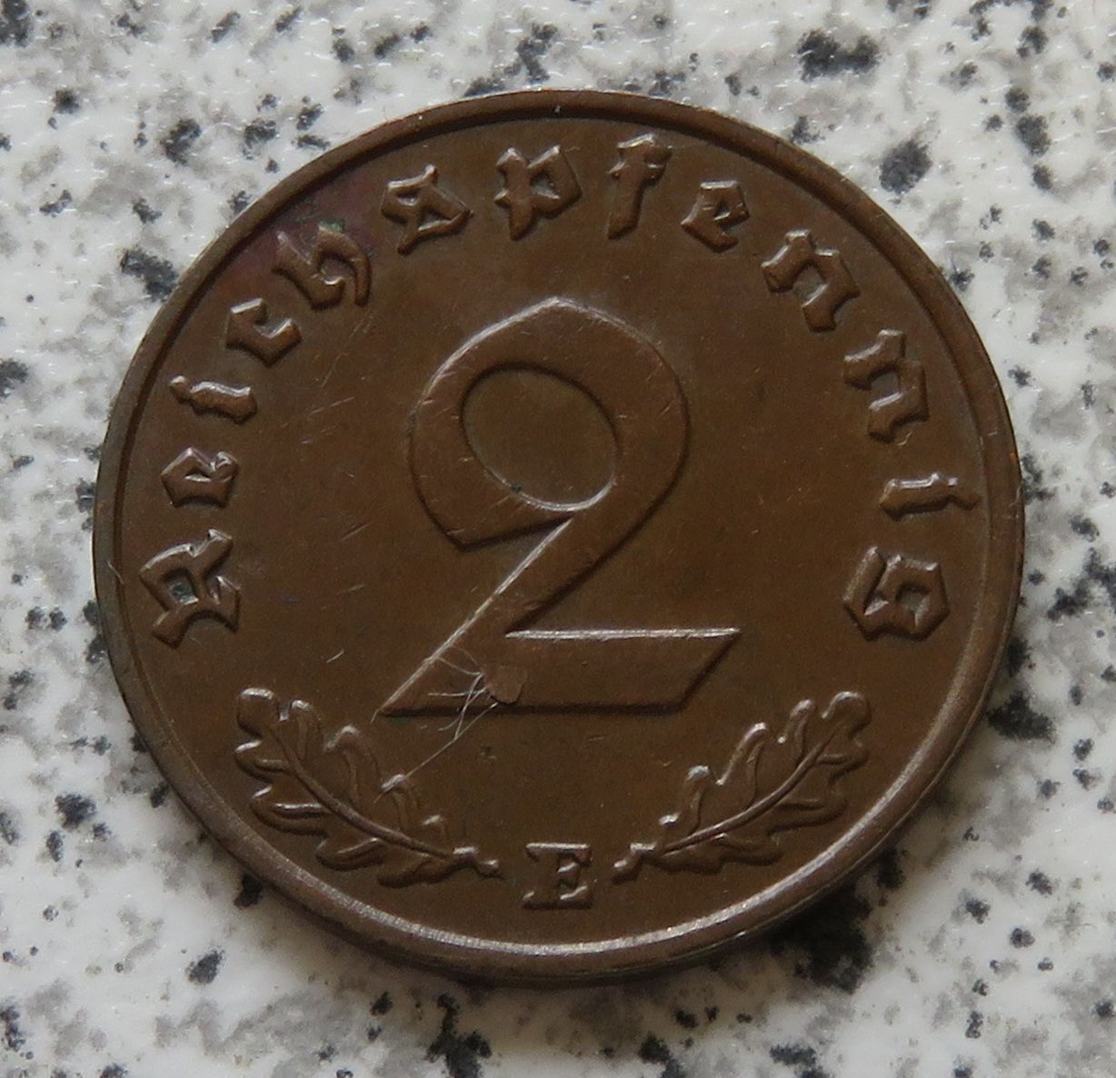  Drittes Reich 2 Reichspfennig 1938 E   