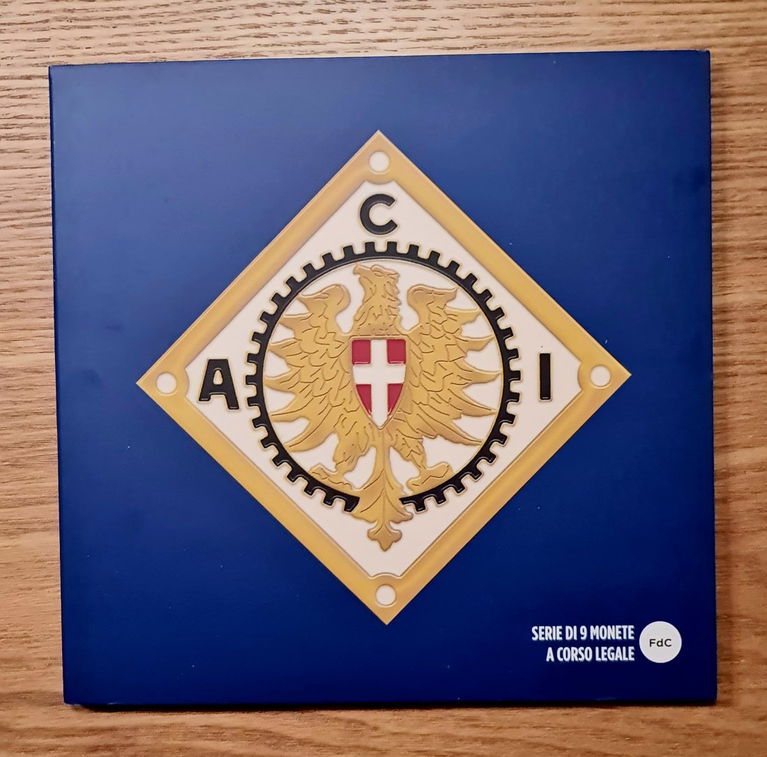  Italien - Original Euro KMS 2025 + 3€ Silber Gedenkmünze   