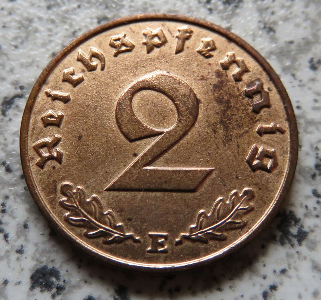  Drittes Reich 2 Reichspfennig 1940 E   
