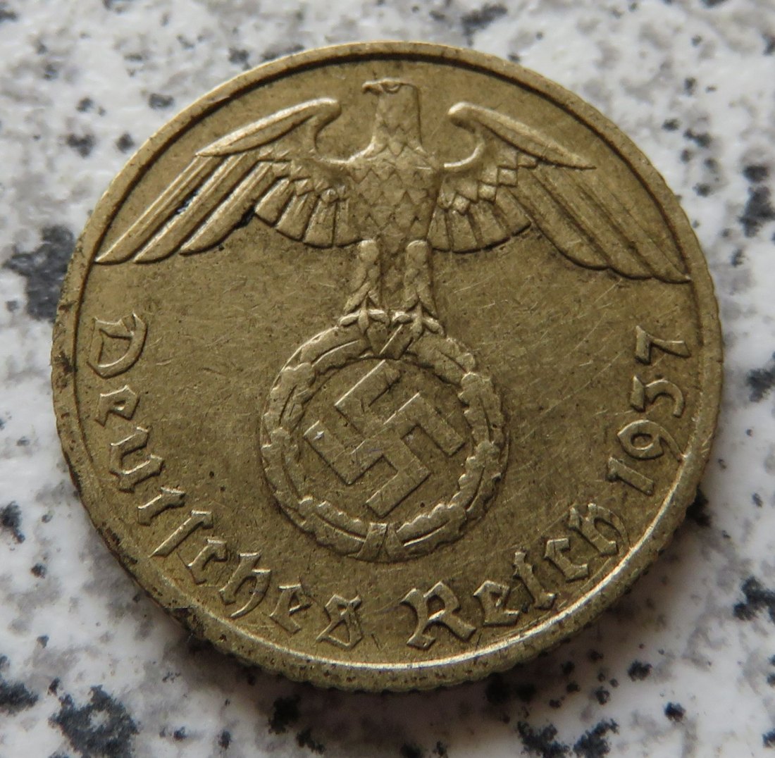  Drittes Reich 5 Reichspfennig 1937 F   