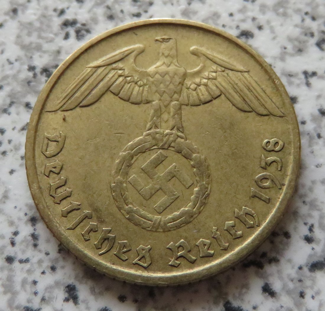  Drittes Reich 5 Reichspfennig 1938 B   
