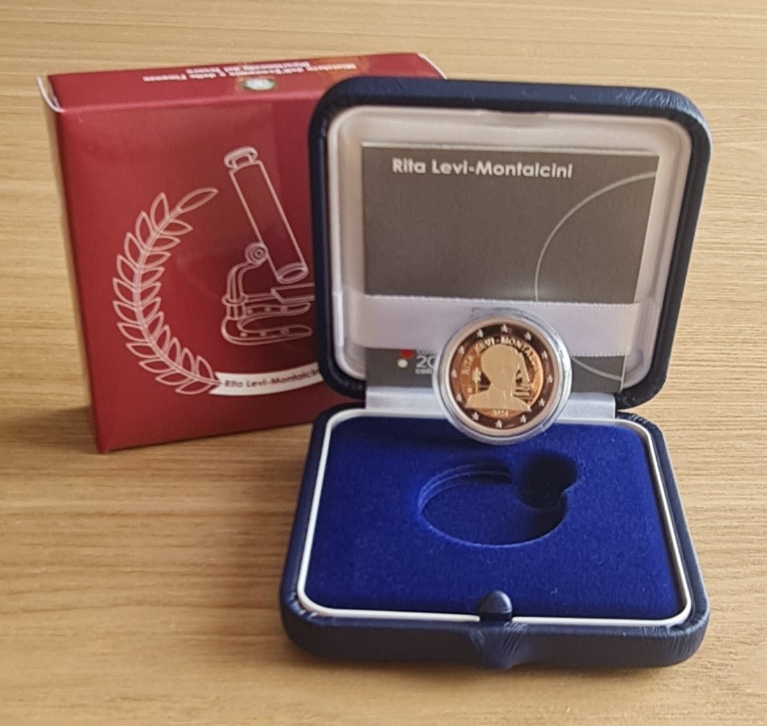 Italien - 2 Euro 2024 - Rita Levi-Montalcini in PP