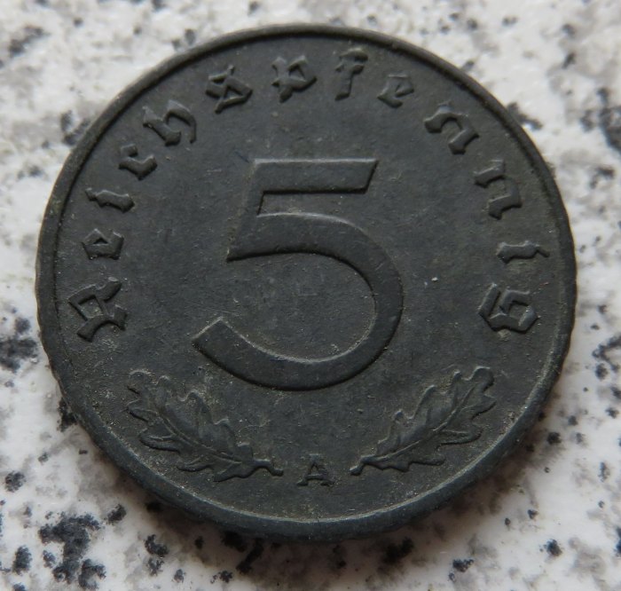  Drittes Reich 5 Reichspfennig 1941 A   
