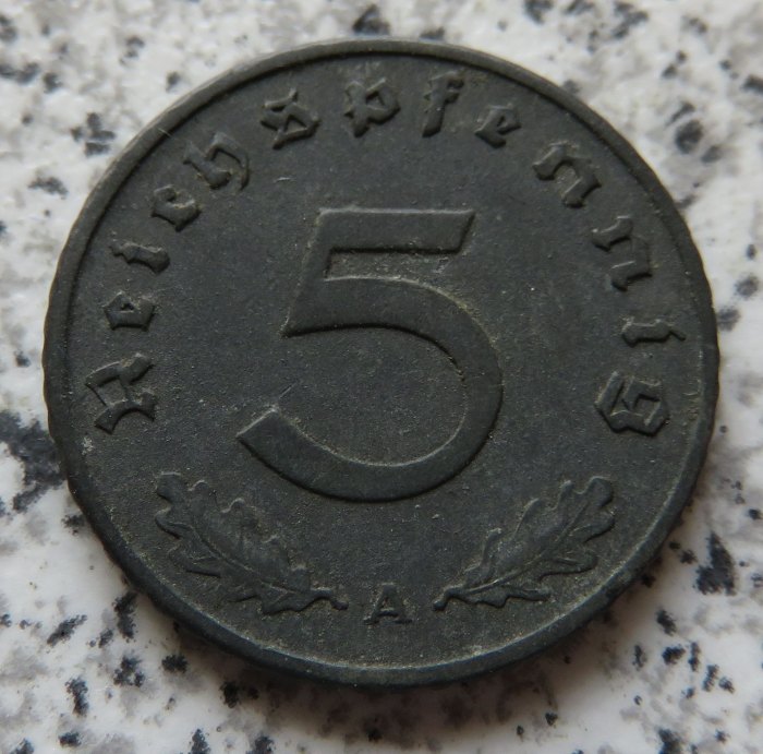  Drittes Reich 5 Reichspfennig 1941 A   
