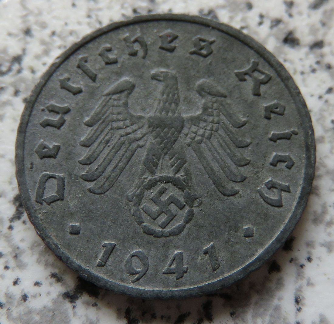  Drittes Reich 5 Reichspfennig 1941 F   