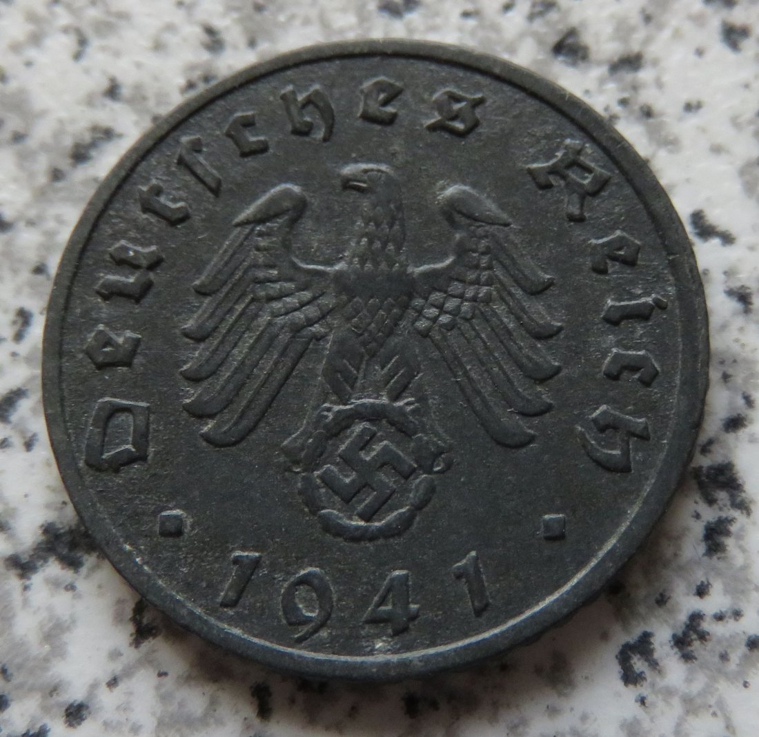  Drittes Reich 5 Reichspfennig 1941 F   