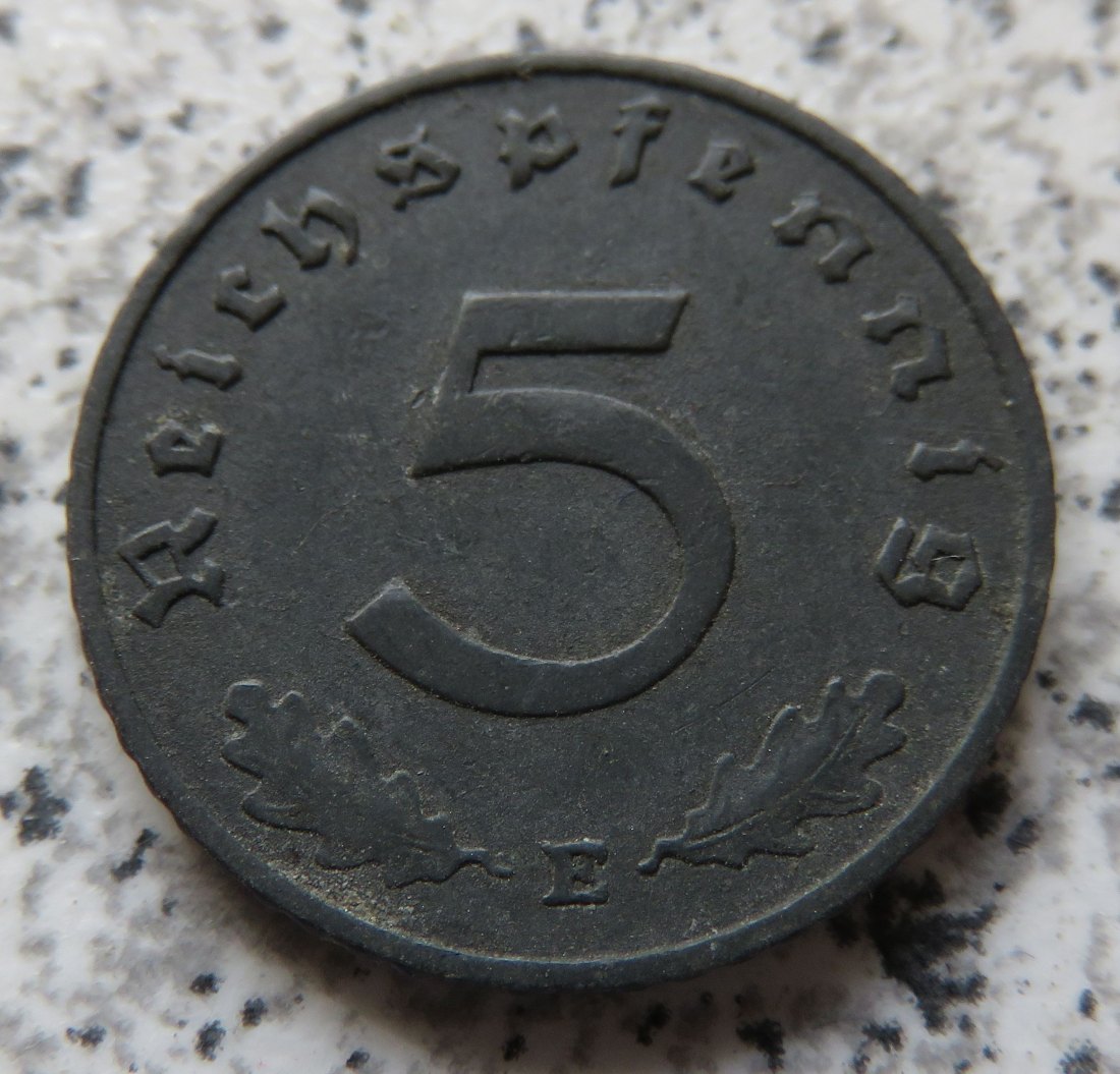  Drittes Reich 5 Reichspfennig 1942 E   