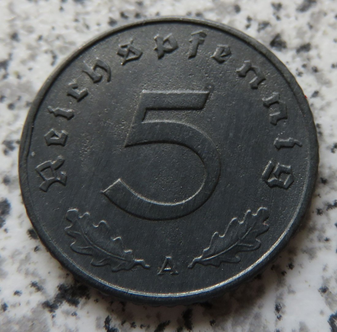  Drittes Reich 5 Reichspfennig 1943 A   