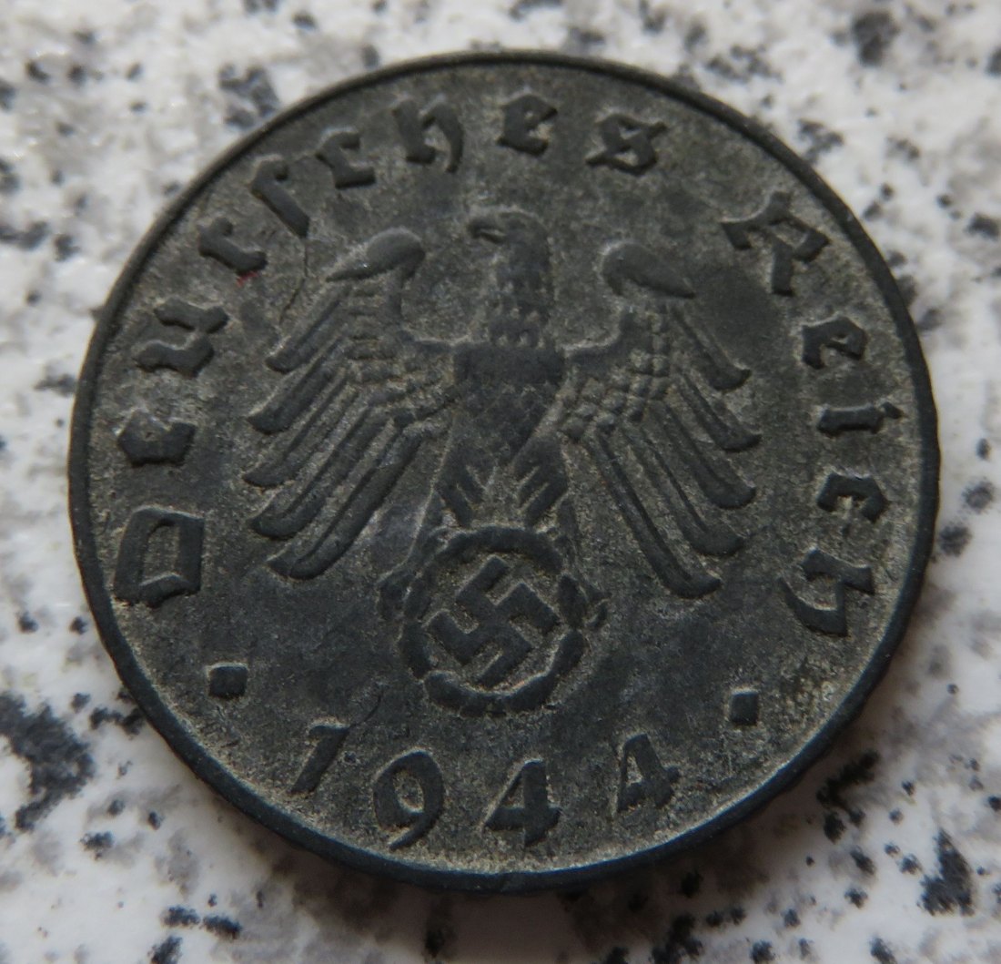  Drittes Reich 5 Reichspfennig 1944 E   