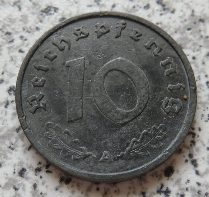  Drittes Reich 10 Reichspfennig 1940 A   