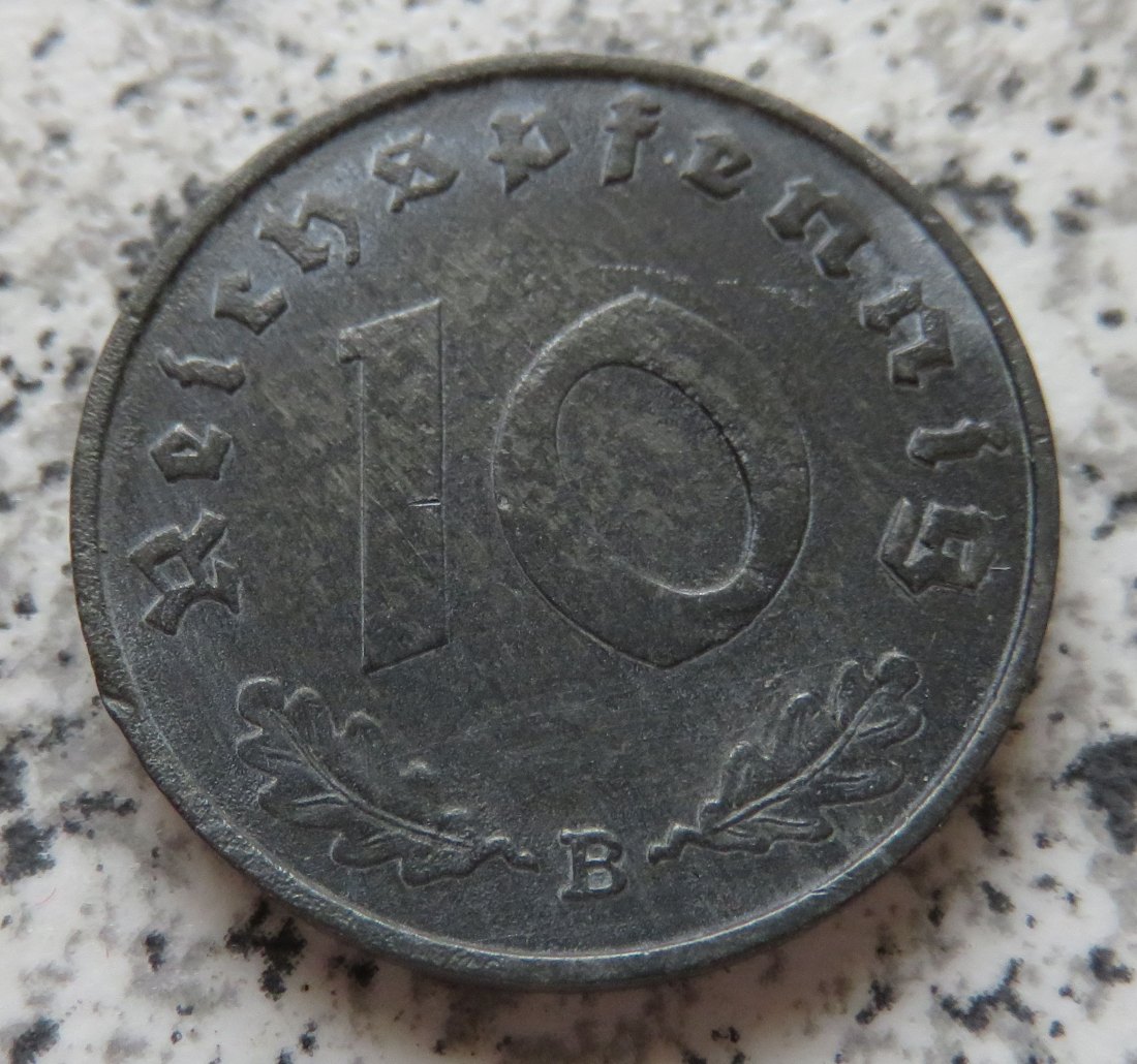  Drittes Reich 10 Reichspfennig 1940 B   