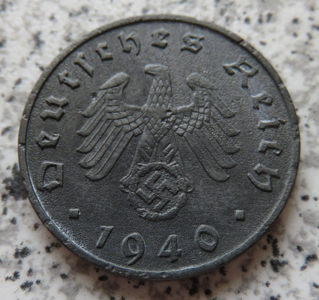  Drittes Reich 10 Reichspfennig 1940 B   