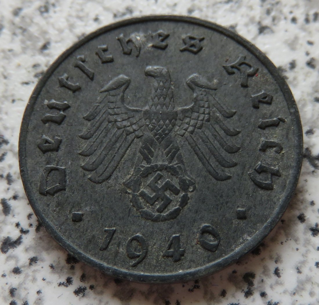  Drittes Reich 10 Reichspfennig 1940 G   