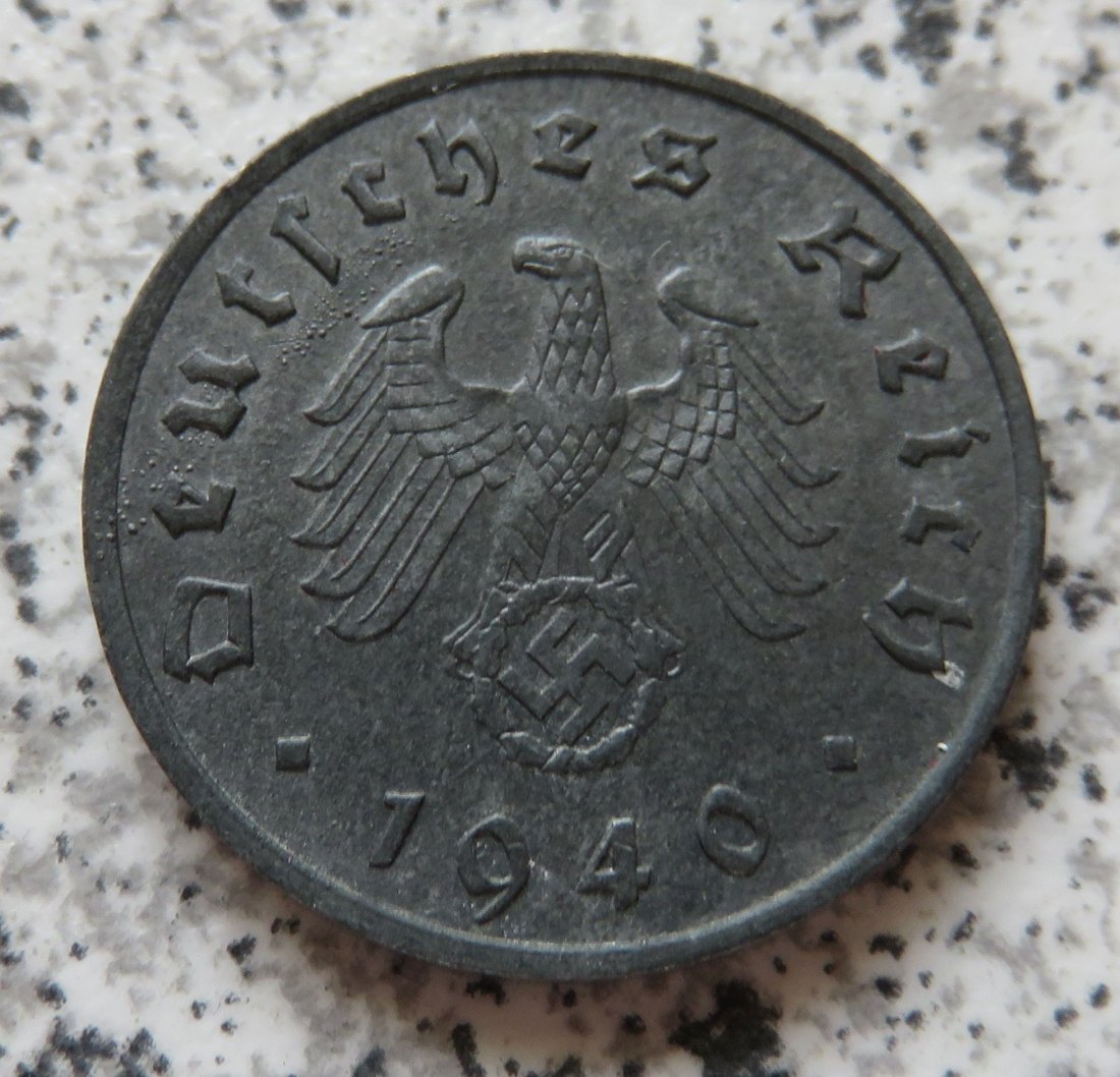  Drittes Reich 10 Reichspfennig 1940 G   