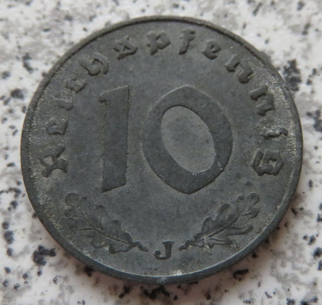  Drittes Reich 10 Reichspfennig 1940 J   