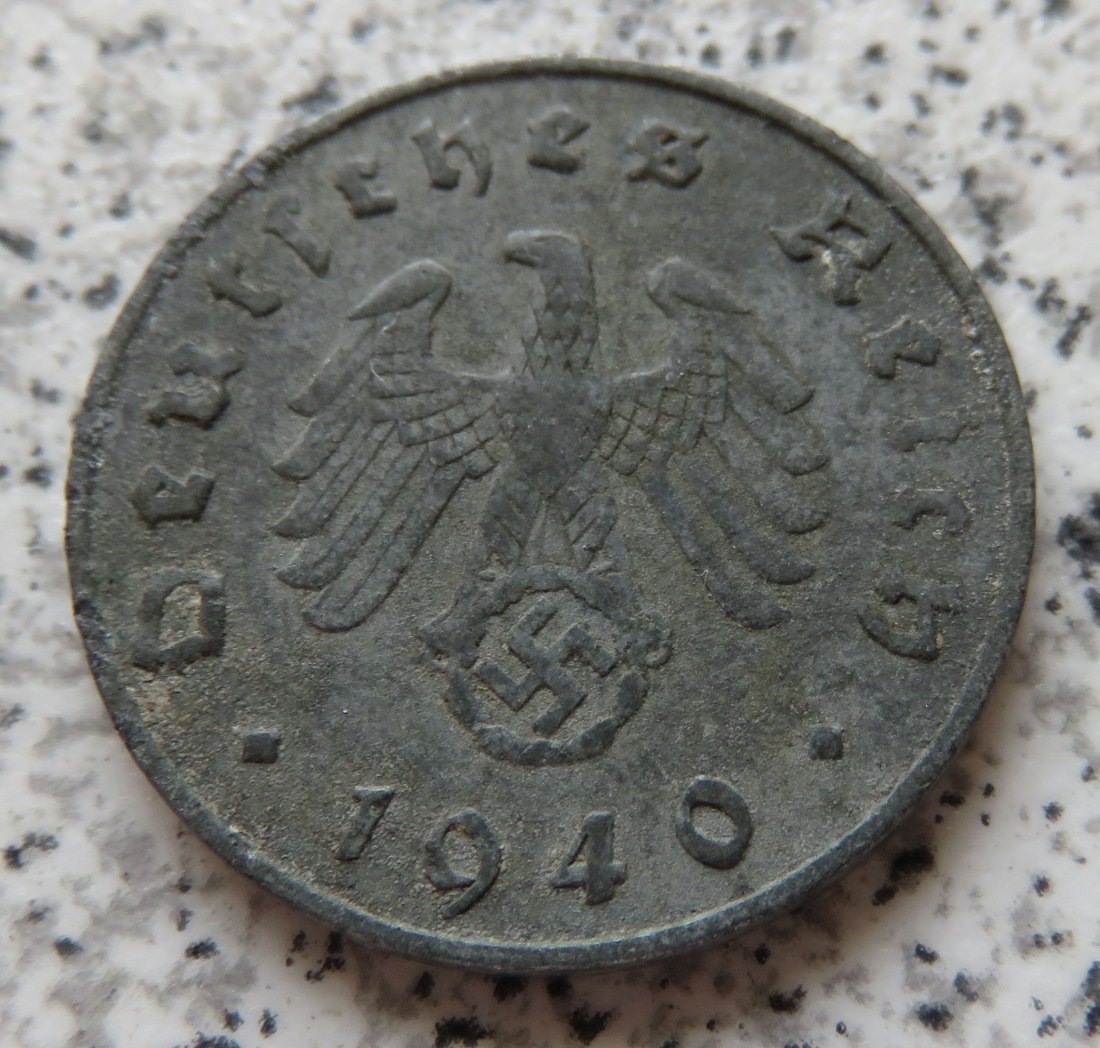  Drittes Reich 10 Reichspfennig 1940 J   
