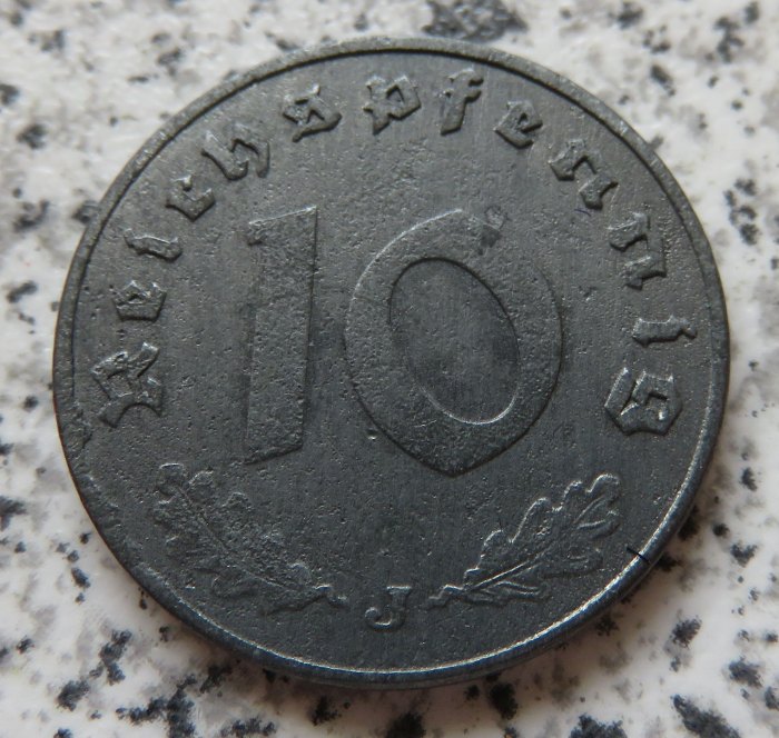  Drittes Reich 10 Reichspfennig 1940 J   