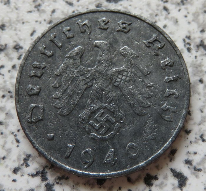  Drittes Reich 10 Reichspfennig 1940 J   
