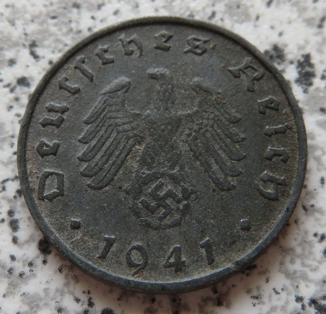  Drittes Reich 10 Reichspfennig 1941 B   