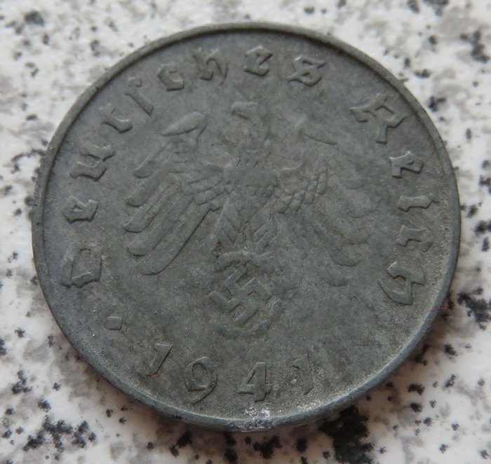  Drittes Reich 10 Reichspfennig 1941 D   