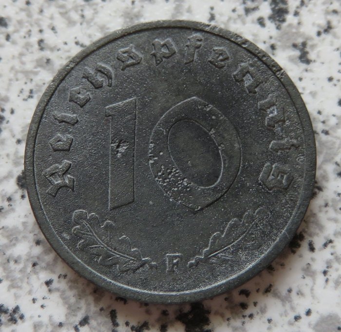  Drittes Reich 10 Reichspfennig 1941 F   