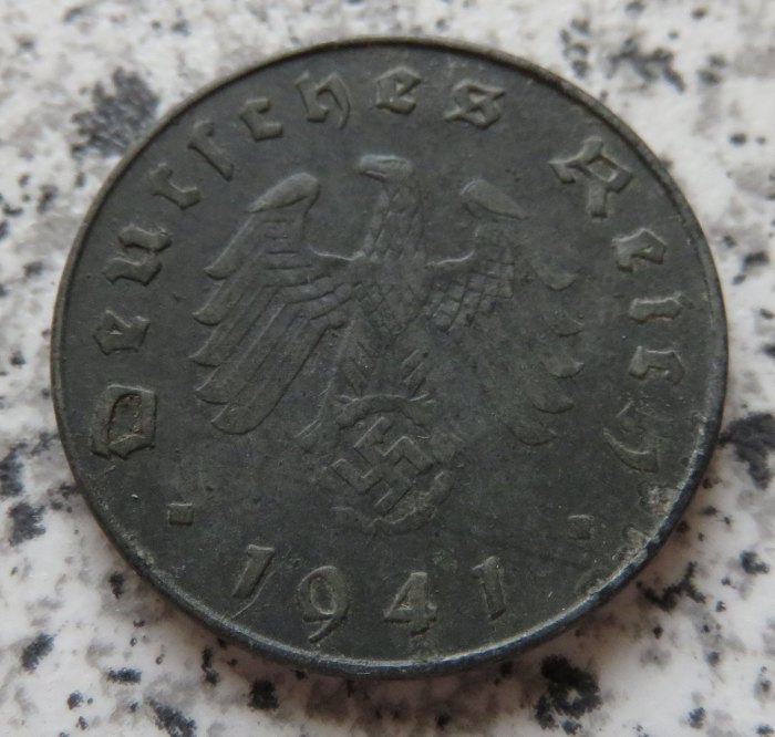  Drittes Reich 10 Reichspfennig 1941 J   