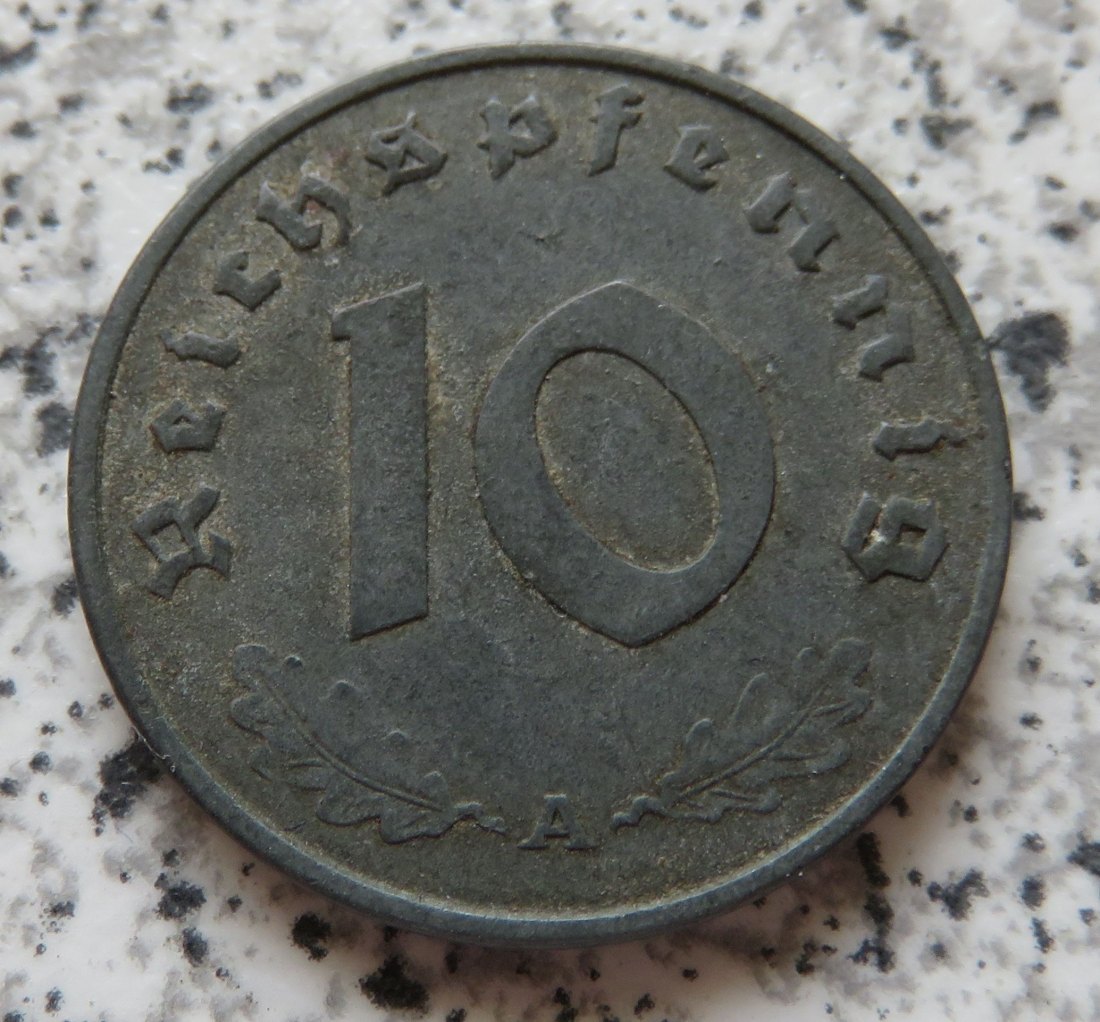  Drittes Reich 10 Reichspfennig 1943 A   